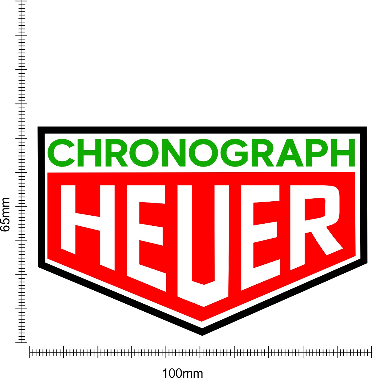 CM3 Sticker Vinilo Decal Vinyl Aufkleber Adesivi Autocollant Chronograph Tag Heuer b 