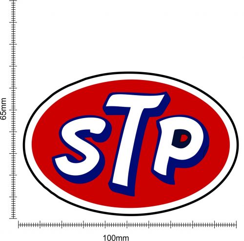our STP Oil Sticker is great to apply to your tool box or somewhere in your work shop